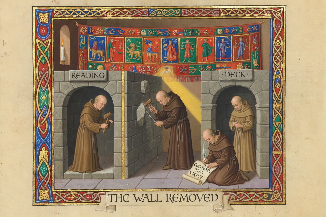 The Wall Removed — two chambers joined into one